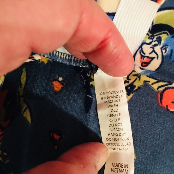 Disney LLR TC Leggings Used Never Worn Hand Washed - Picture 3 of 3